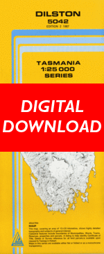 Digital Dilston 1:25000 Topographic/Cadastral Map