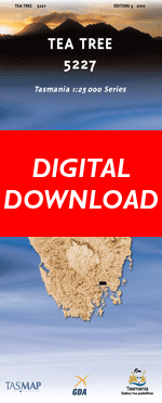 Digital Tea Tree 1:25000 Topographic/Cadastral Map