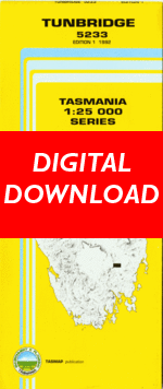 Digital Tunbridge 1:25000 Topographic/Cadastral Map