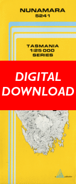 Digital Nunamara 1:25000 Topographic/Cadastral Map