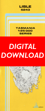 Digital Lisle 1:25000 Topographic/Cadastral Map