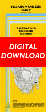 Digital Runnymede 1:25000 Topographic/Cadastral Map