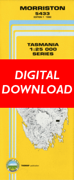 Digital Morriston 1:25000 Topographic/Cadastral Map