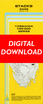 Digital Stacks 1:25000 Topographic/Cadastral Map