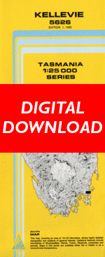 Digital Kellevie 1:25000 Topographic/Cadastral Map