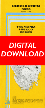 Digital Rossarden 1:25000 Topographic/Cadastral Map