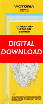 Digital Victoria 1:25000 Topographic/Cadastral Map