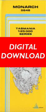 Digital Monarch 1:25000 Topographic/Cadastral Map