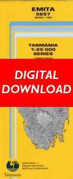 Digital Emita 1:25000 Topographic/Cadastral Map