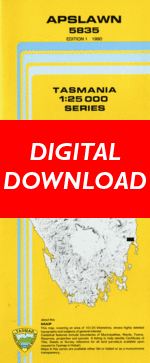 Digital Apslawn 1:25000 Topographic/Cadastral Map