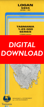 Digital Logan 1:25000 Topographic/Cadastral Map