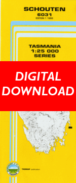 Digital Schouten  1:25000 Topographic/Cadastral Map