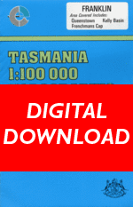 Digital Franklin 1:100000 Topographic Map