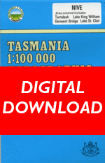 Digital Nive 1:100000 Topographic Map