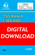 Digital Forth 1:100000 Topographic Map