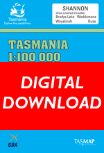 Digital Shannon 1:100000 Topographic Map