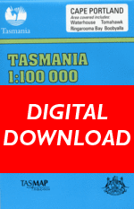 Digital Cape Portland 1:100000 Topographic Map