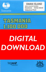 Digital Swan Island 1:100000 Topographic Map