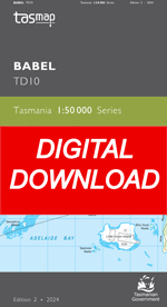 Digital Babel 1:50000 Topographic Map