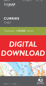 Digital Curries 1:50000 Topographic Map