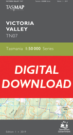 Digital Victoria Valley 1:50000 Topographic Map