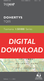 Digital Dohertys 1:50000 Topographic Map