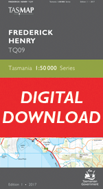 Digital Frederick Henry 1:50000 Topographic Map 