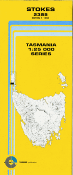 Stokes 1:25000 Topographic/Cadastral Map