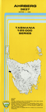 Ahrberg 1:25000 Topographic/Cadastral Map