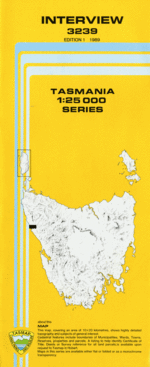 Interview 1:25000 Topographic/Cadastral Map<br> <font color=red> PRINT ON DEMAND ONLY