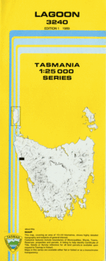 Lagoon 1:25000 Topographic/Cadastral Map