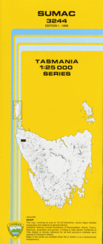 Sumac 1:25000 Topographic/Cadastral Map