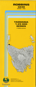 Robbins 1:25000 Topographic/Cadastral Map