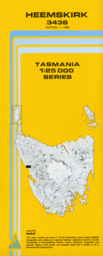 Heemskirk 1:25000 Topographic/Cadastral Map