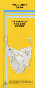 Holder 1:25000 Topographic/Cadastral Map