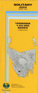 Solitary 1:25000 Topographic/Cadastral Map