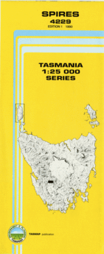 Spires 1:25000 Topographic/Cadastral Map