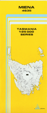 Miena 1:25000 Topographic/Cadastral Map