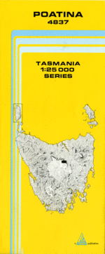 Poatina 1:25000 Topographic/Cadastral Map