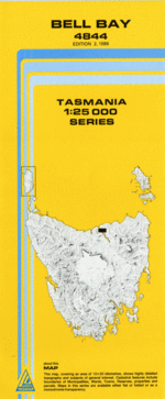 Bell Bay 1:25000 Topographic/Cadastral Map