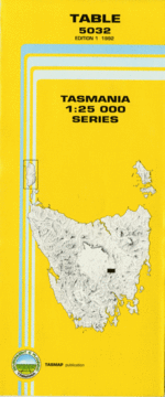 Table 1:25000 Topographic/Cadastral Map