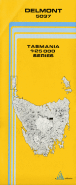 Delmont 1:25000 Topographic/Cadastral Map