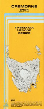 Cremorne 1:25000 Topographic/Cadastral Map