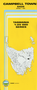 Campbell Town 1:25000 Topographic/Cadastral Map