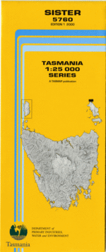 Sister 1:25000 Topographic/Cadastral Map