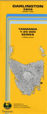 Darlington 1:25000 Topographic/Cadastral Map