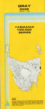 Gray 1:25000 Topographic/Cadastral Map