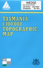 Wedge 1:100000 Topographic Map