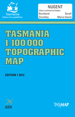 Nugent 1:100000 Topographic Map