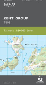 Kent Group 1:50000 Topographic Map